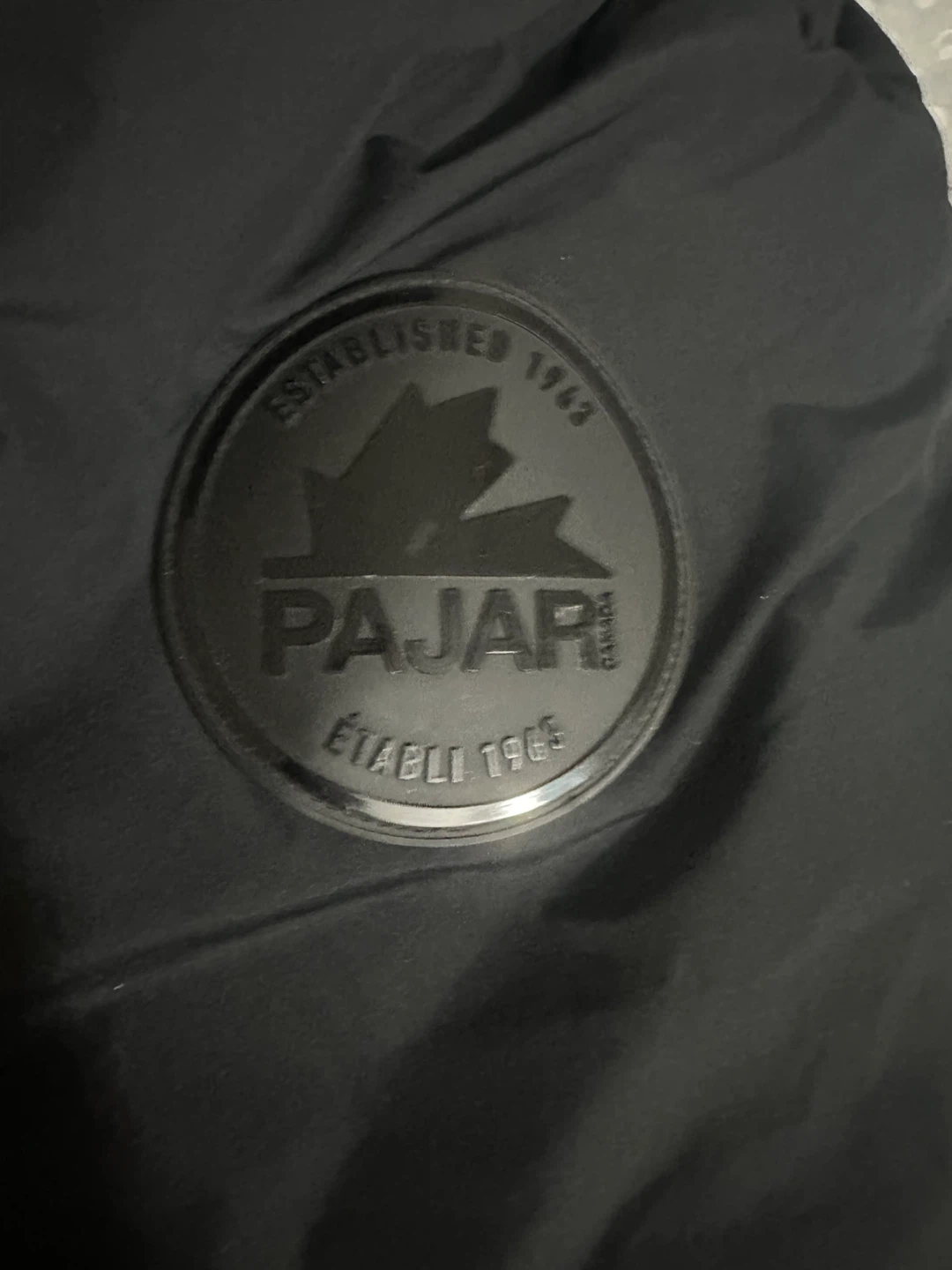 Pajar Black Down Jacket - Size M - photo 2