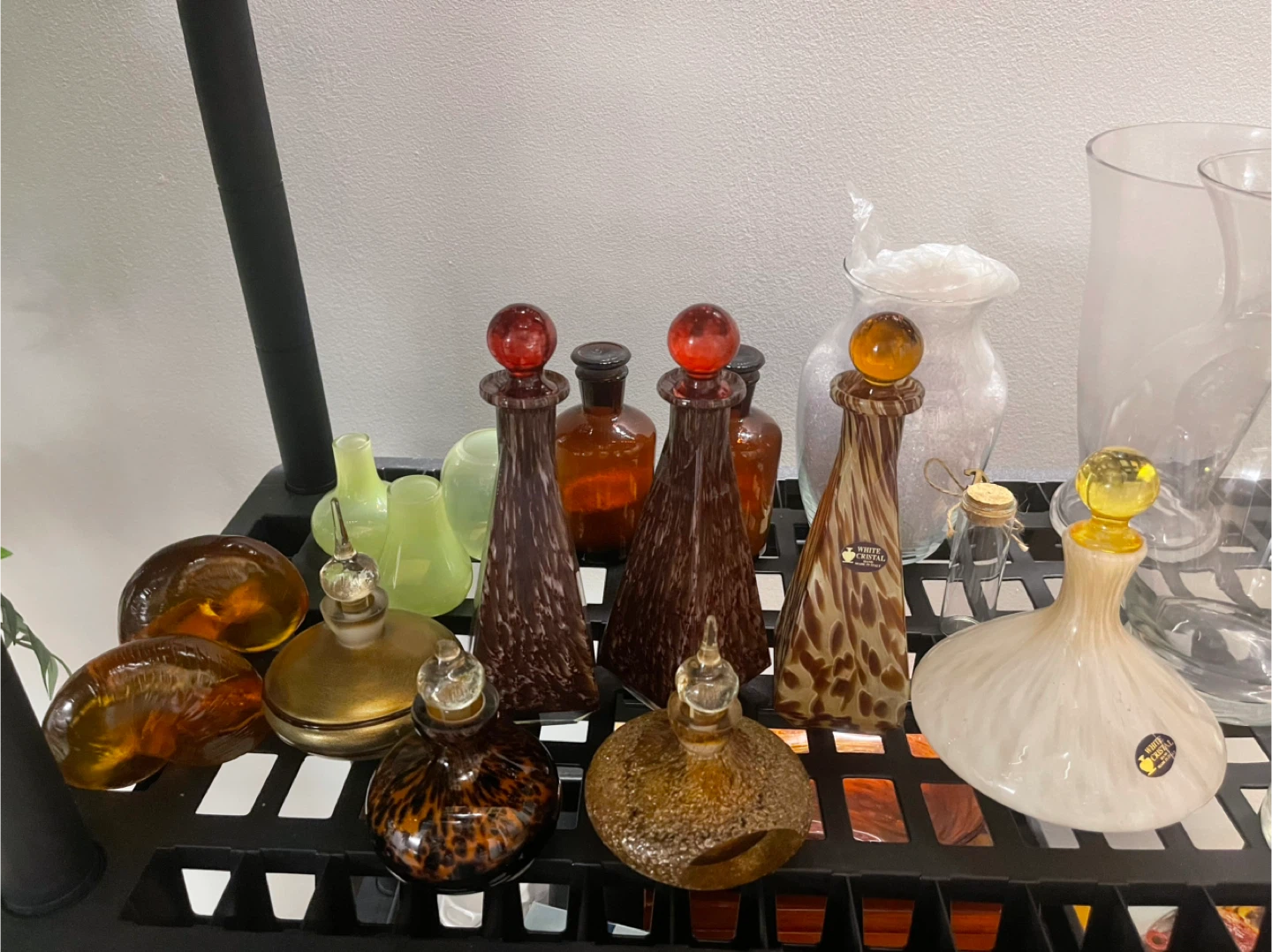 White Cristal Made in Italy Glass decors and vases - photo 3