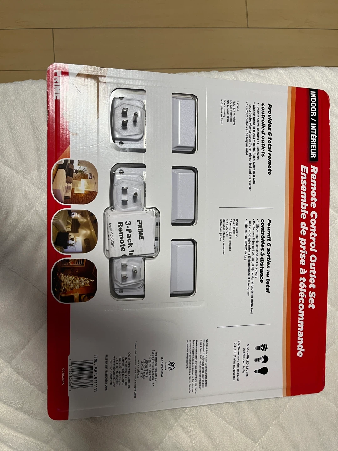 PRIME Remote Control Outlet Set - 6 Outlets - photo 4