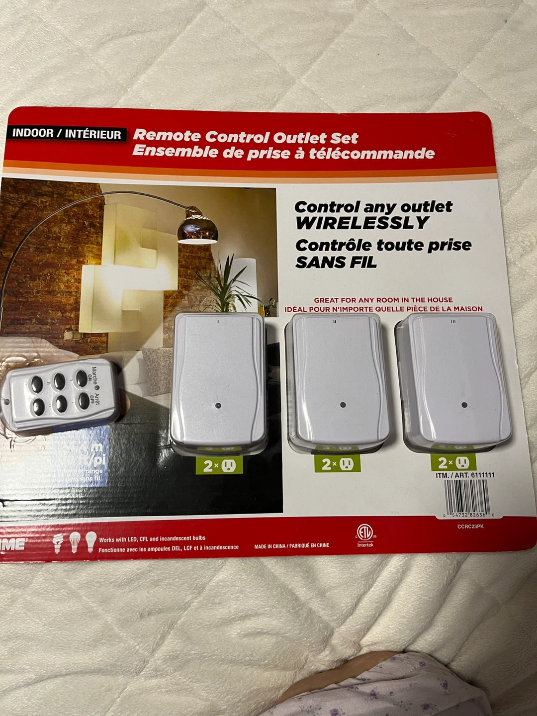 PRIME Remote Control Outlet Set - 6 Outlets