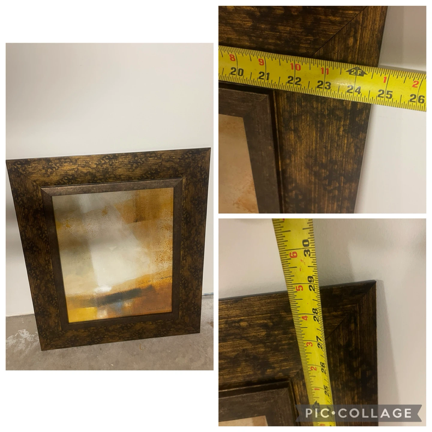Wall wood frames and canvases - photo 2