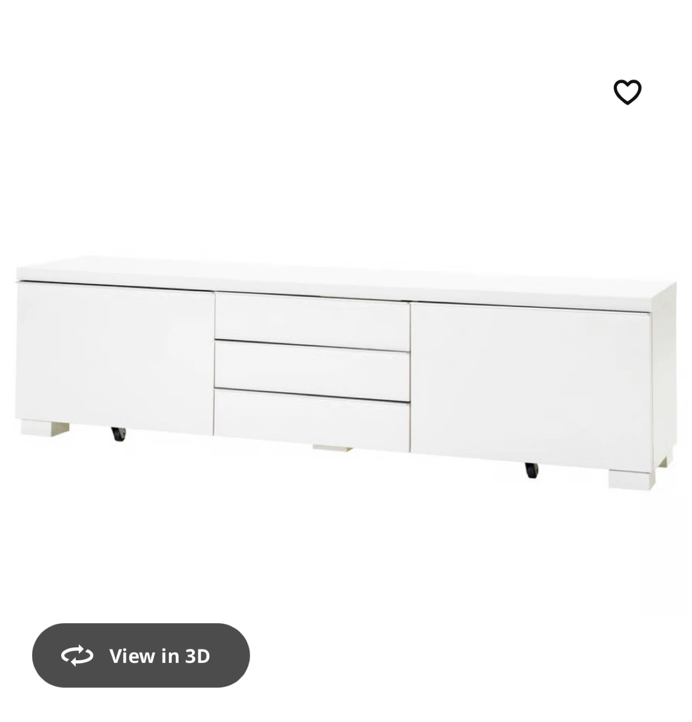 IKEA Besta TV Stand - like new! - photo 3