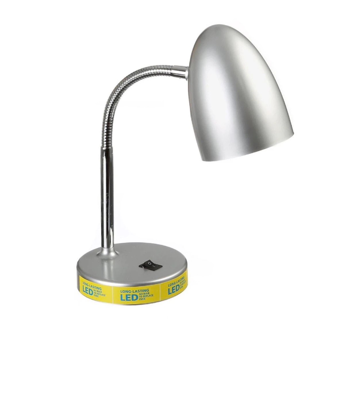 Silver Gooseneck Desk Lamp - photo 2