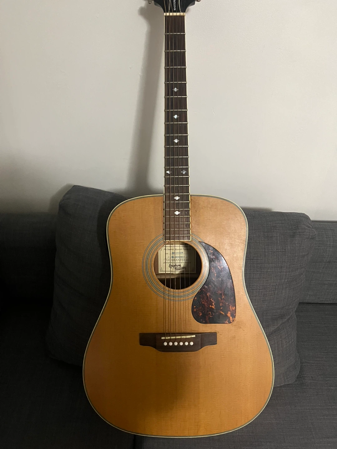 Epiphone Masterbilt Acoustic Guitar