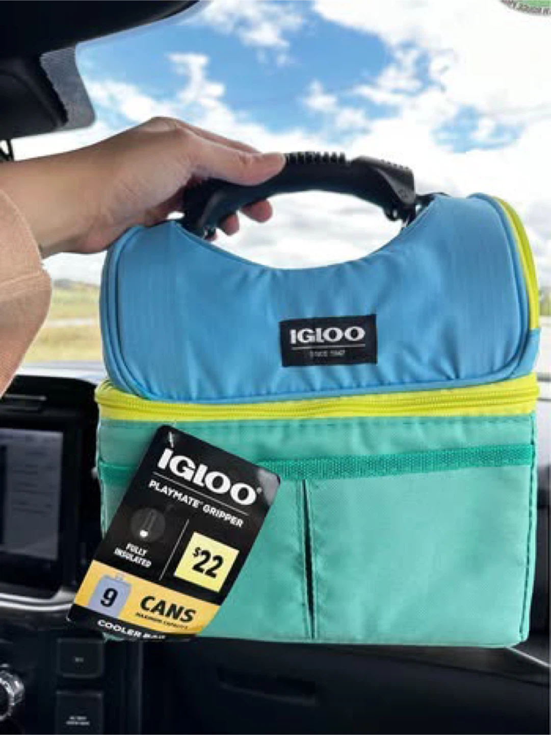 Igloo Playmate Gripper 9-Can Cooler Bag