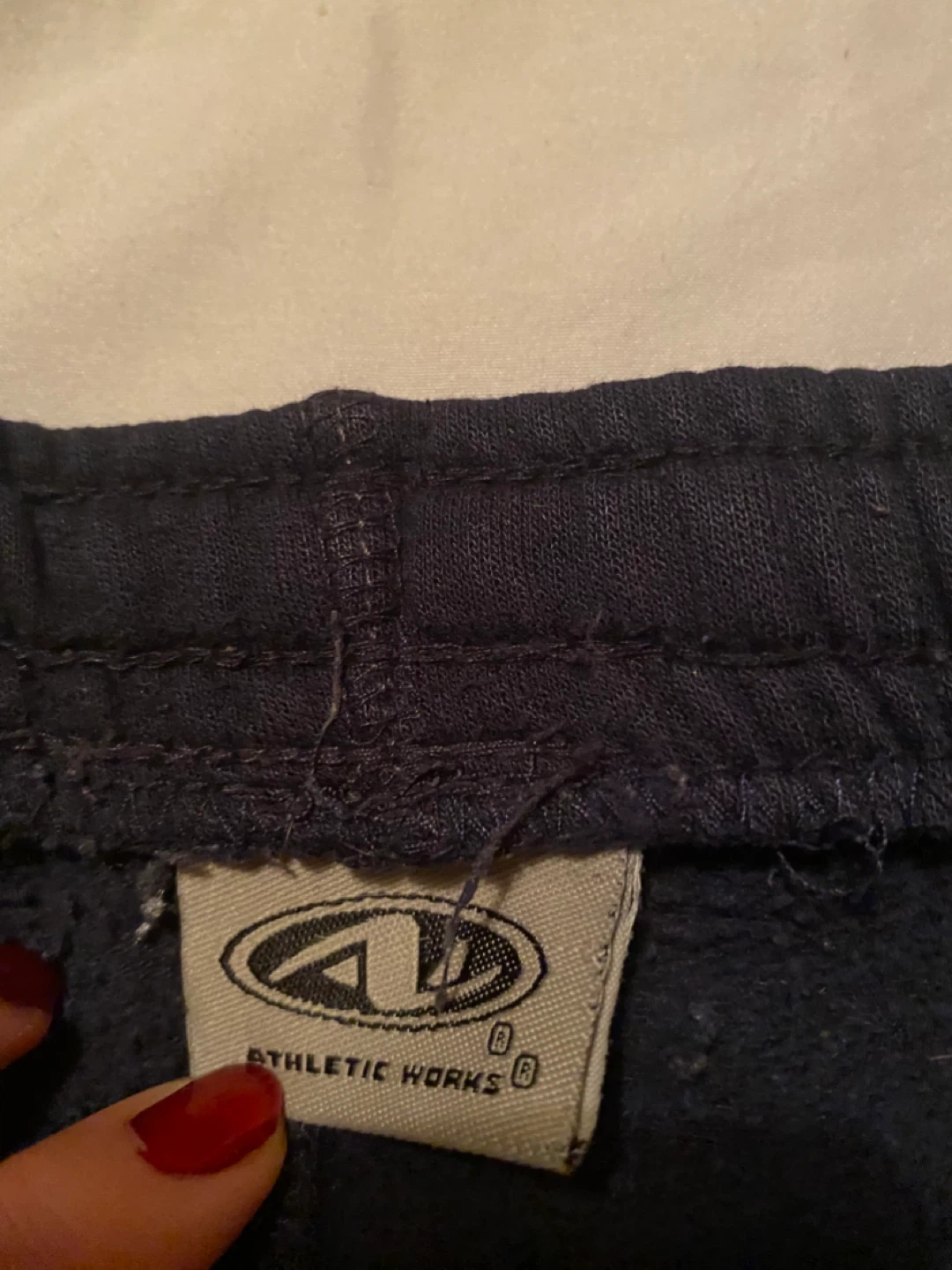 Athletic Works Navy Blue Sweatpants - photo 2