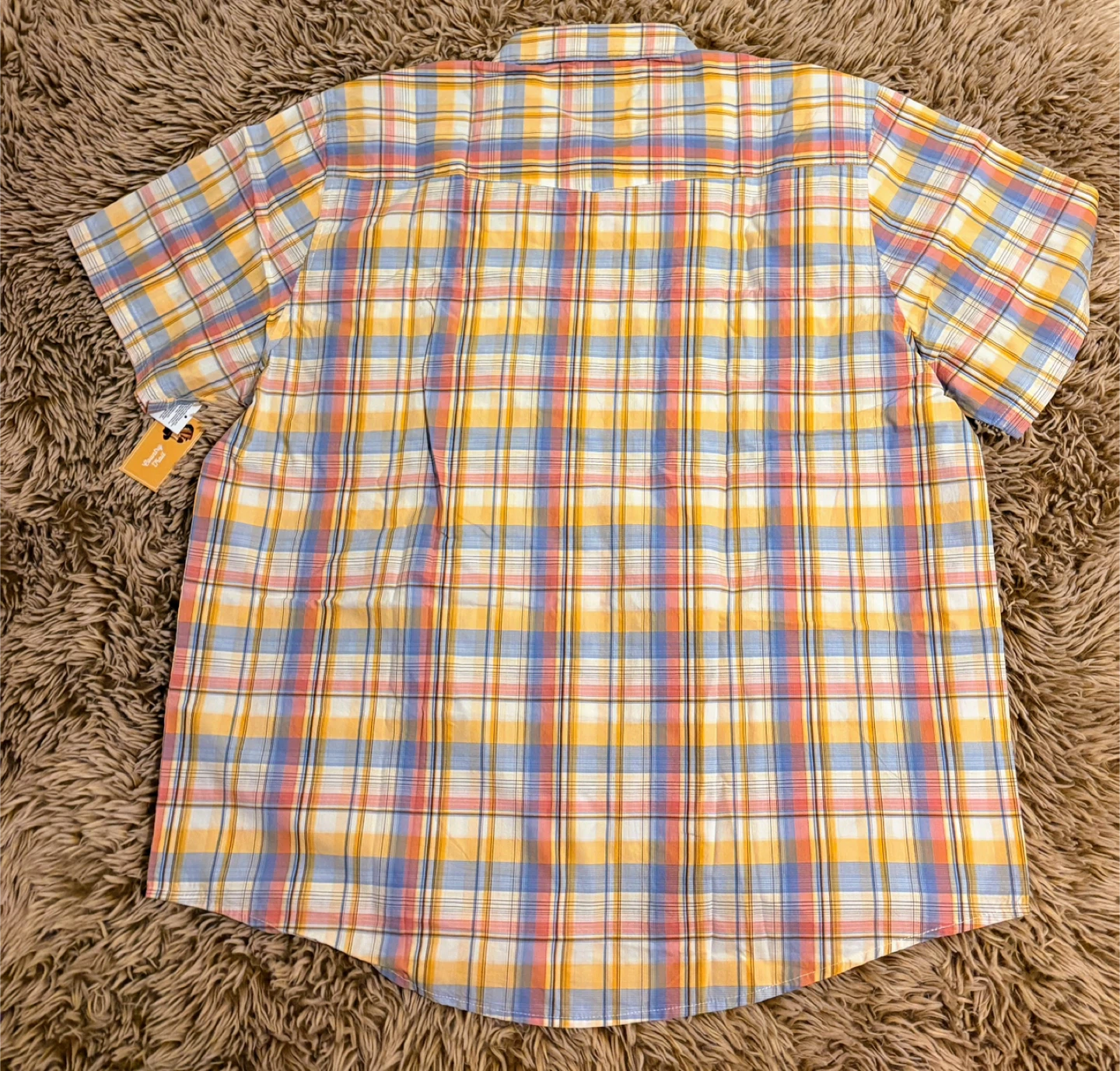 Gymboree XL Plaid Short Sleeve Shirt - photo 3
