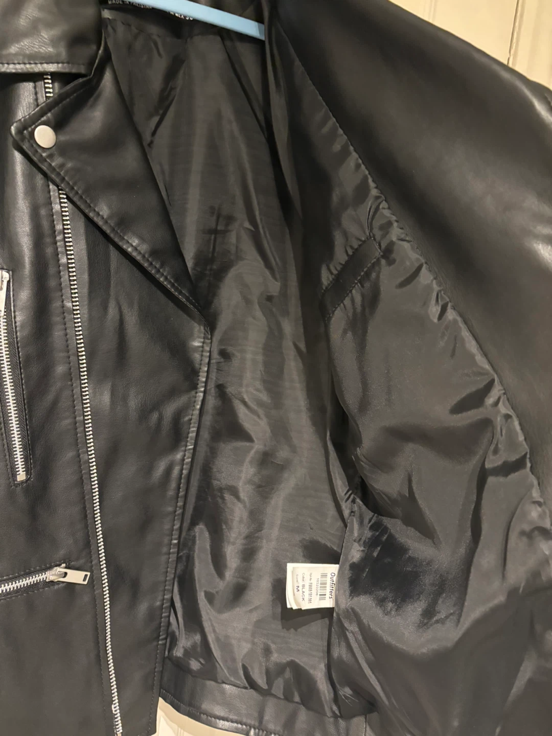 Outfitters Black Faux Leather Jacket - photo 3