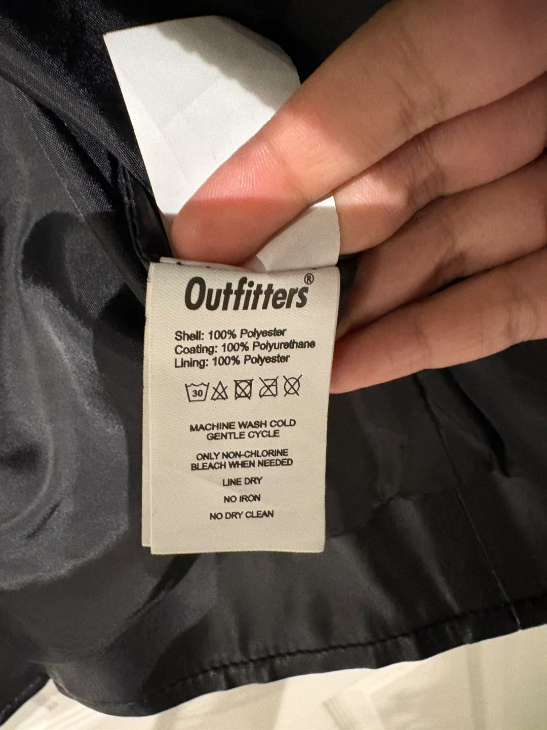 Outfitters Black Faux Leather Jacket - photo 4