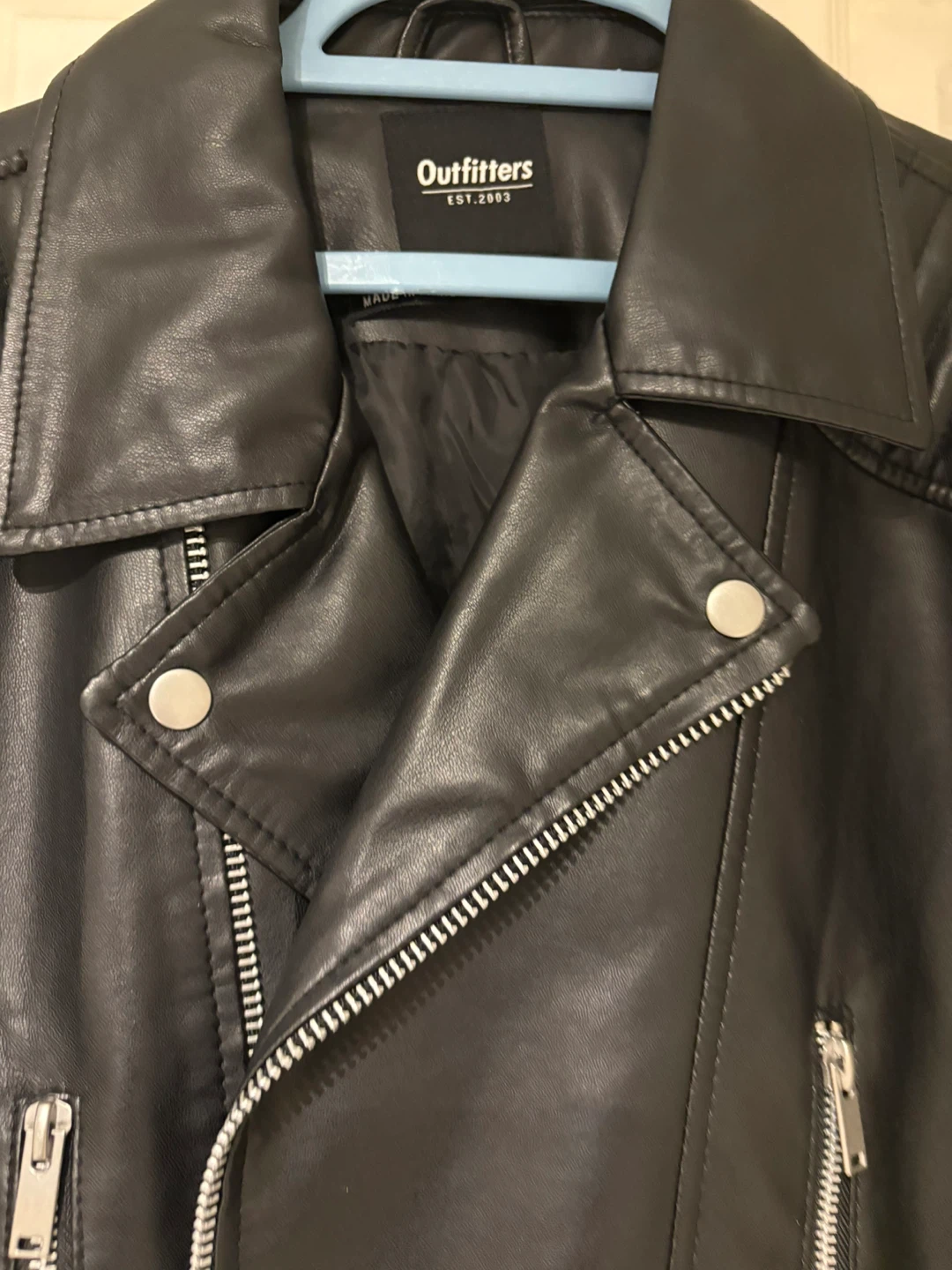 Outfitters Black Faux Leather Jacket - photo 5