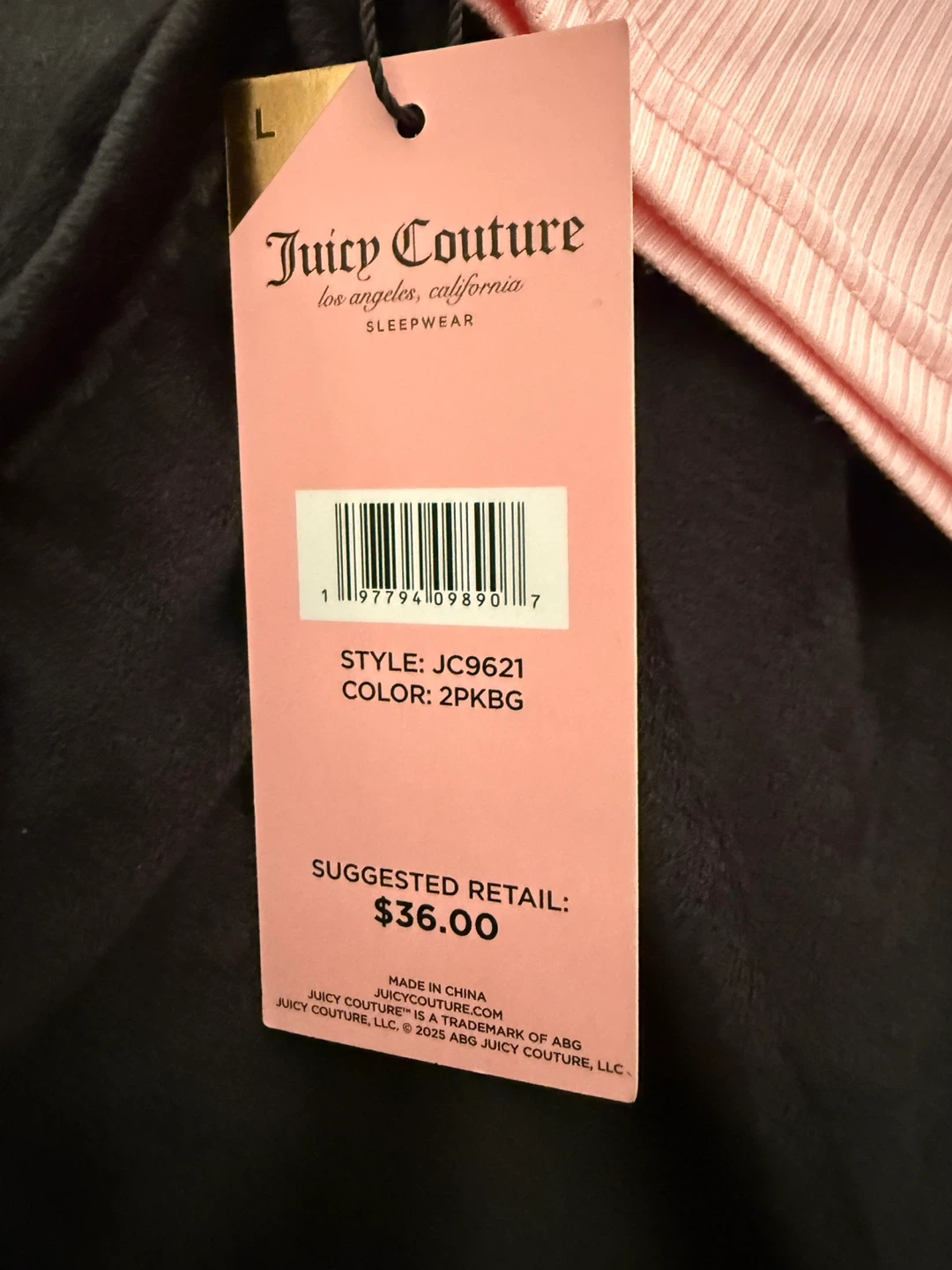 Juicy Couture Sleepwear Set - Size L - photo 3