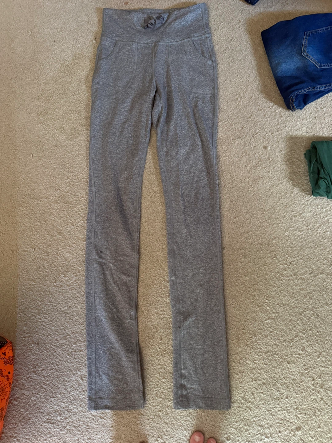 Lululemon Grey Yoga Pants - Size 4