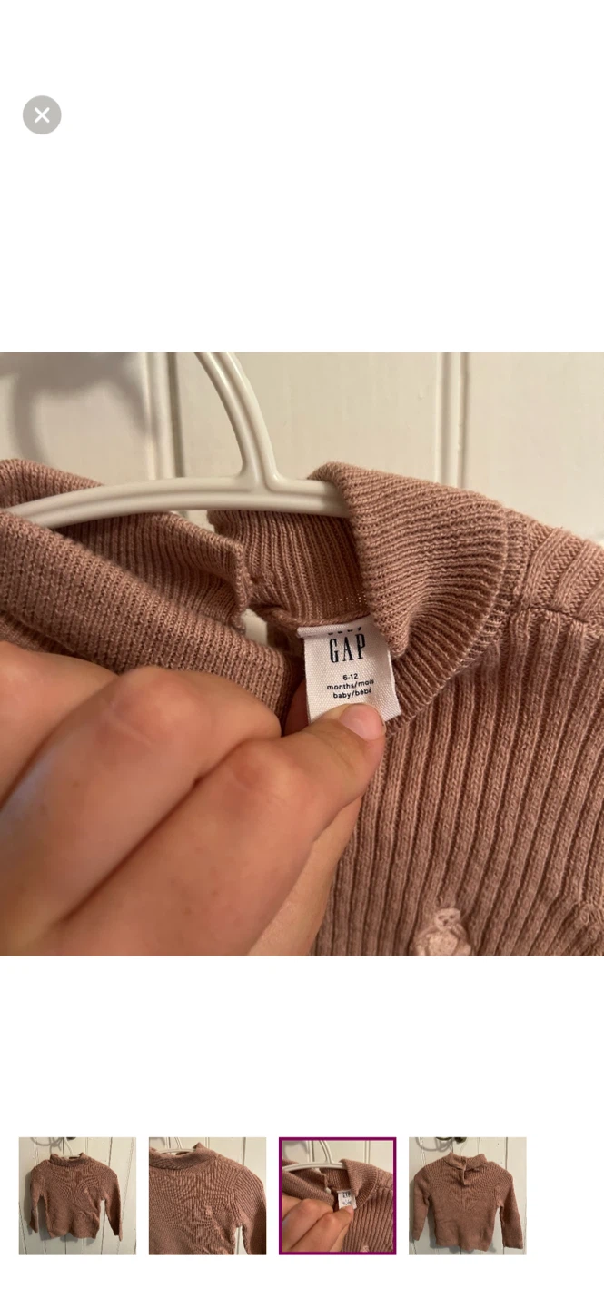 GAP 6-12 Months Baby turtleneck - photo 3