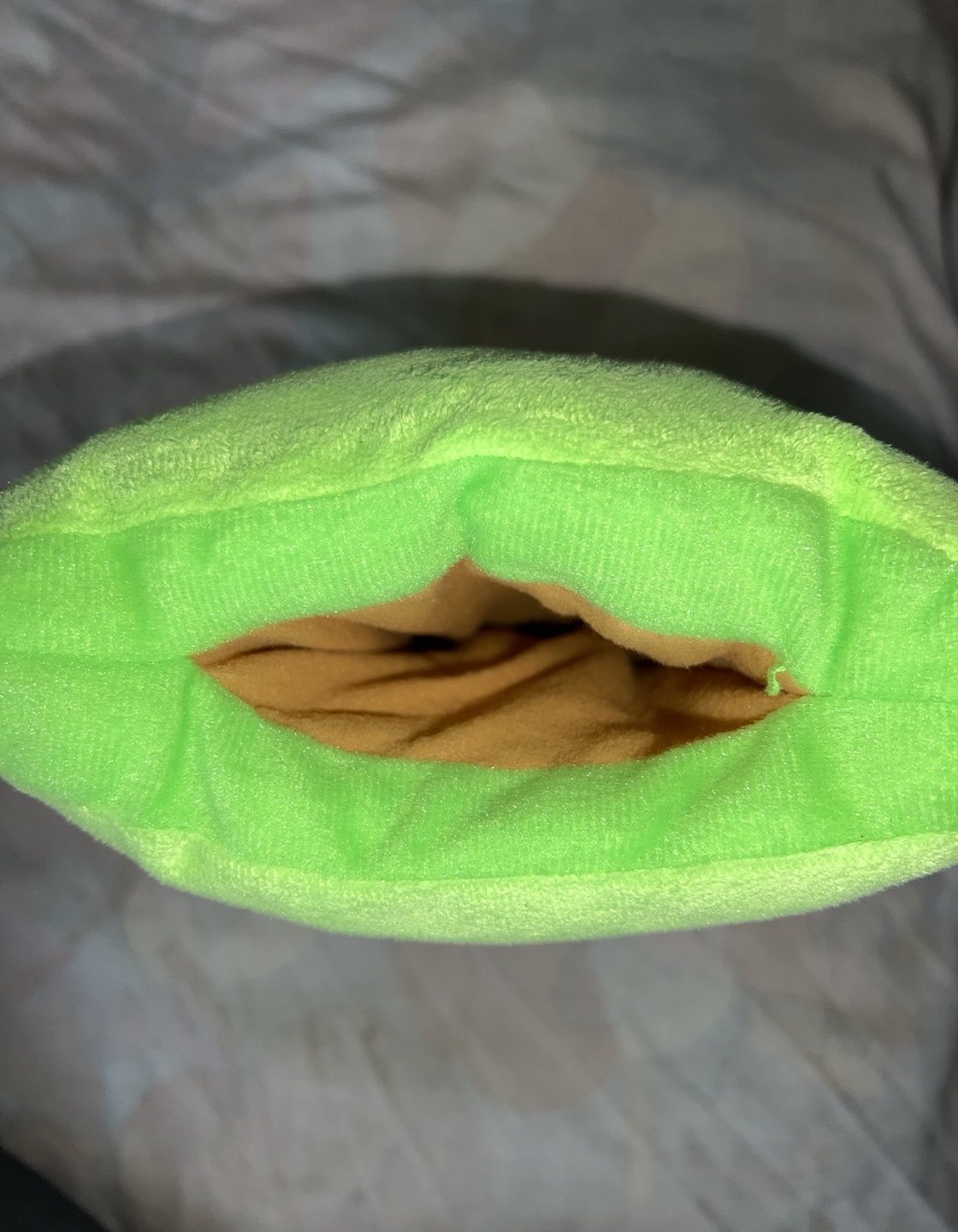 Green Frog Pillow Hand Warmer - photo 3