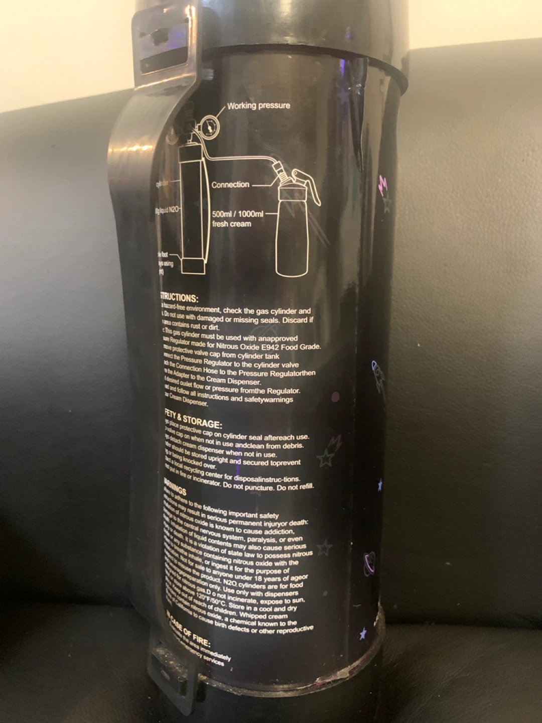 GreatWhip Max Nitrous Oxide Food Grade - photo 4
