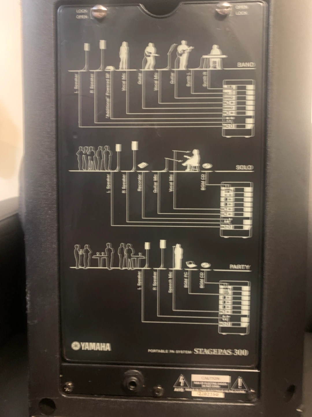 Yamaha Stagepas 300 Portable PA System - photo 3