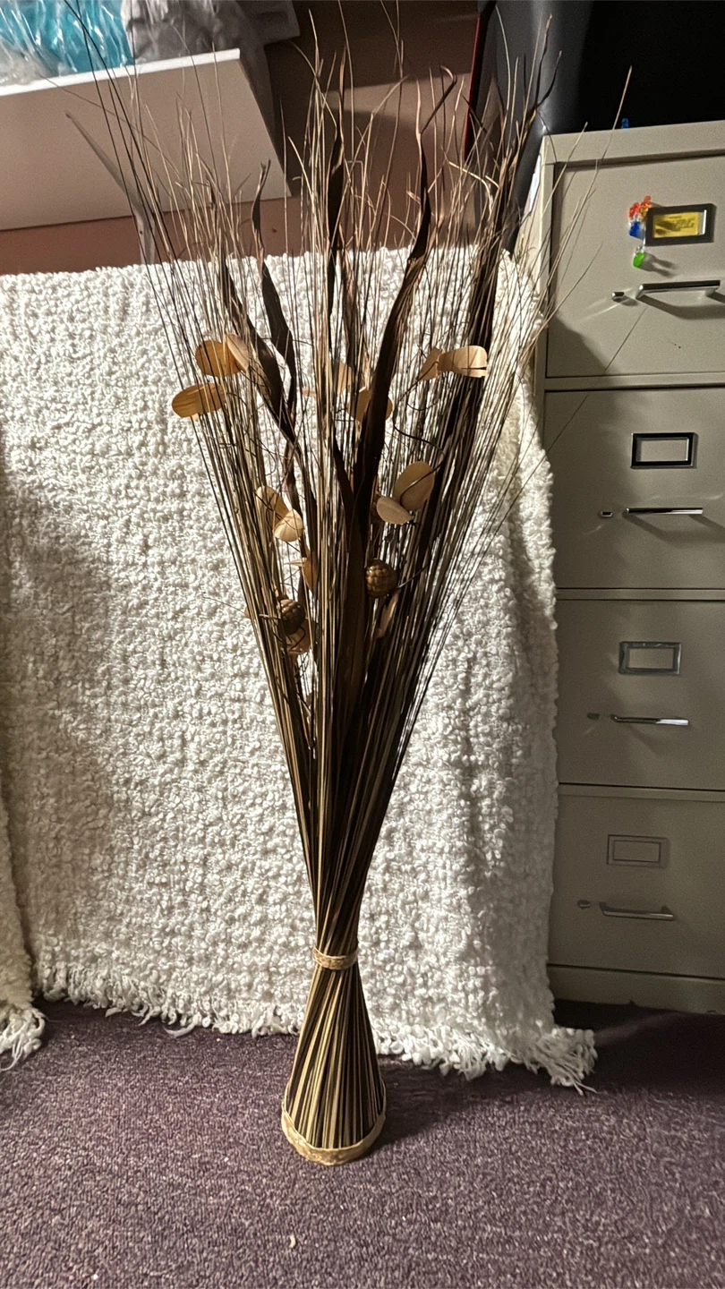 Decorative Floor Vase with Artificial Plant - photo 3