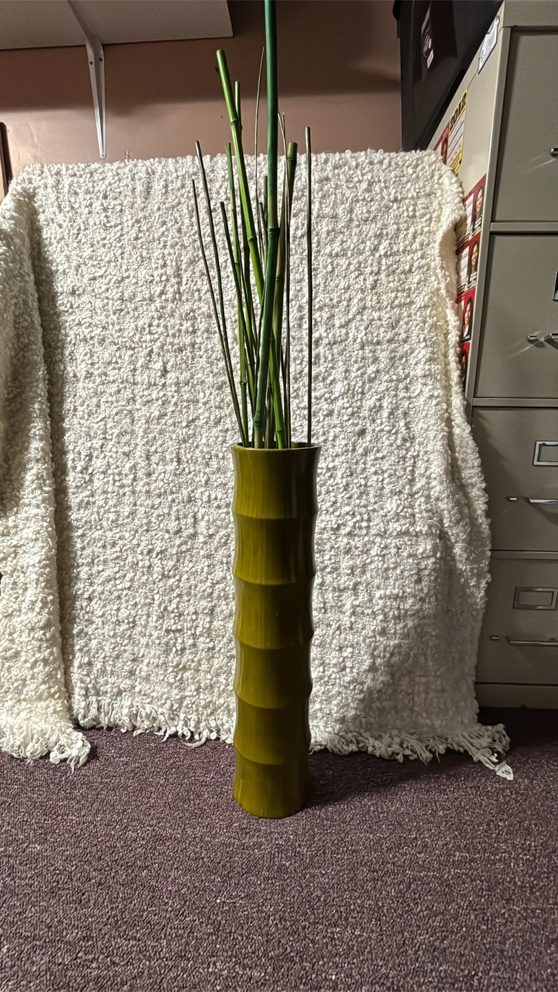 Decorative Floor Vase with Artificial Plant - photo 2