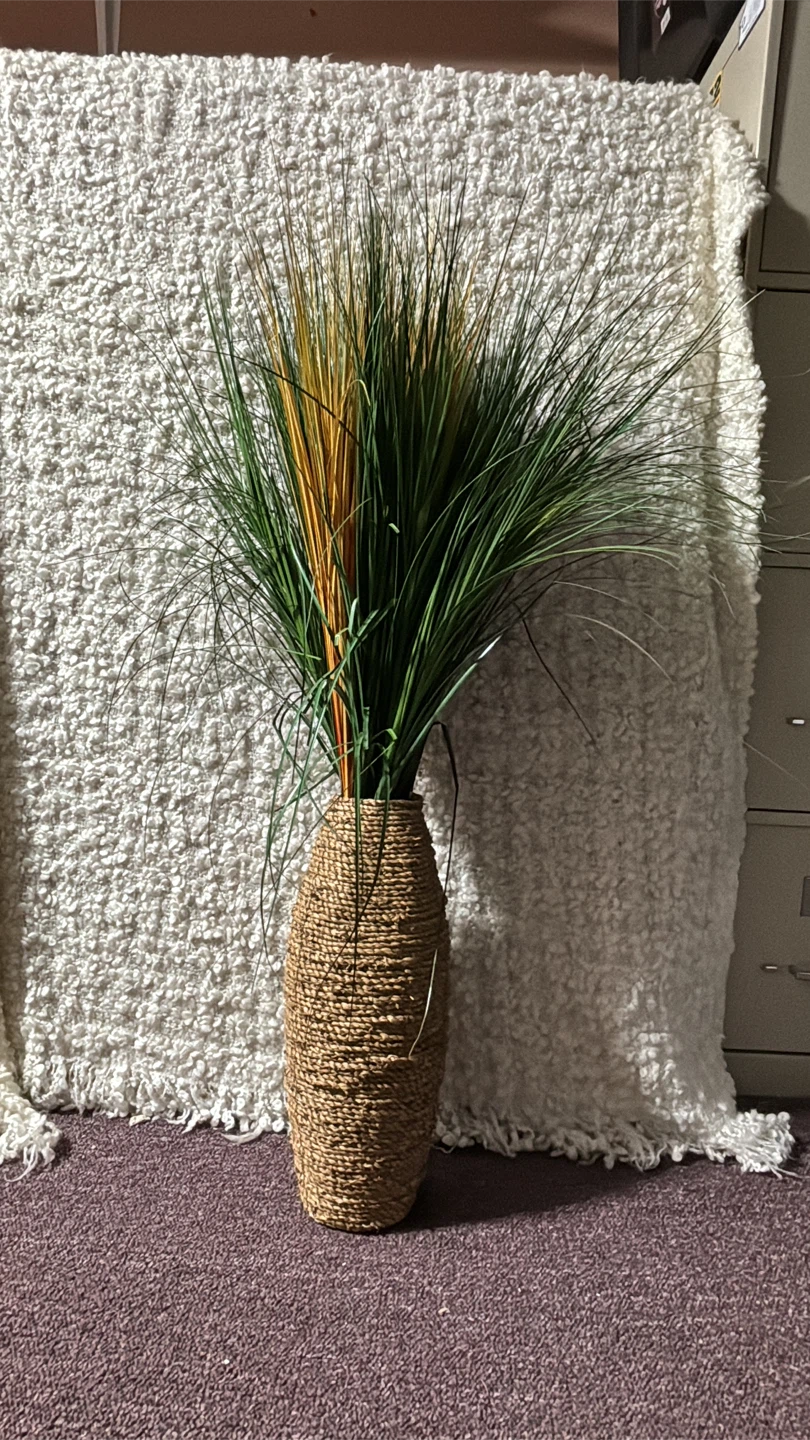 Decorative Floor Vase with Artificial Plant - photo 4