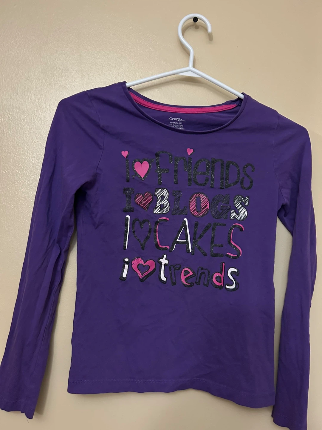 Kids 2PC Pink Pants & Purple top set (Pick up in MALTON) - photo 3