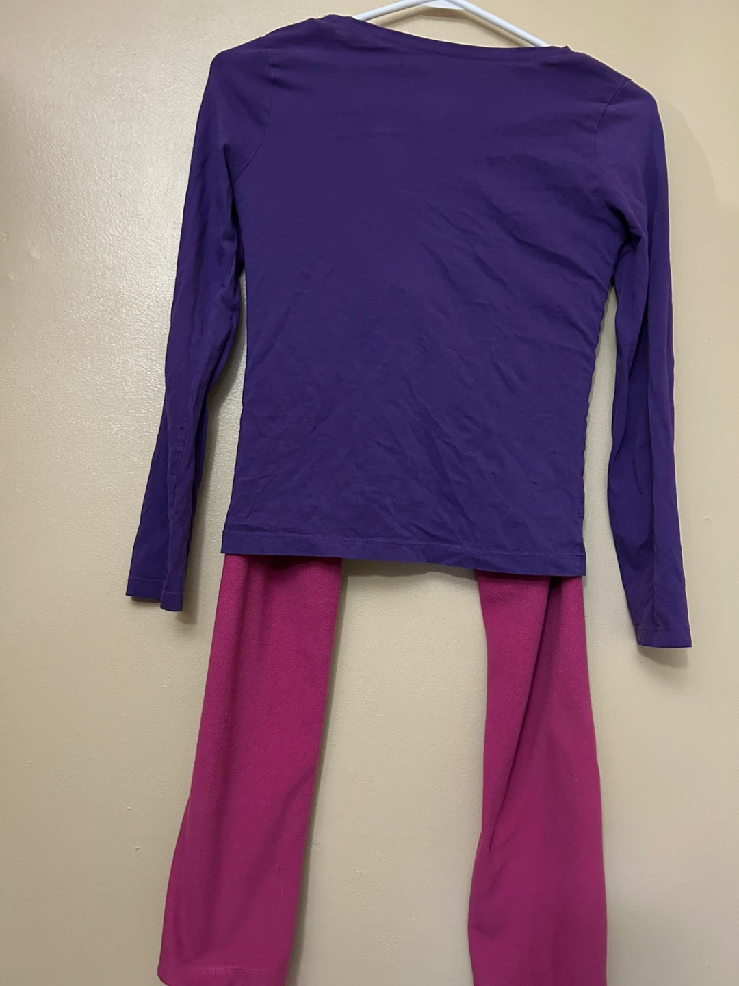 Kids 2PC Pink Pants & Purple top set (Pick up in MALTON) - photo 2