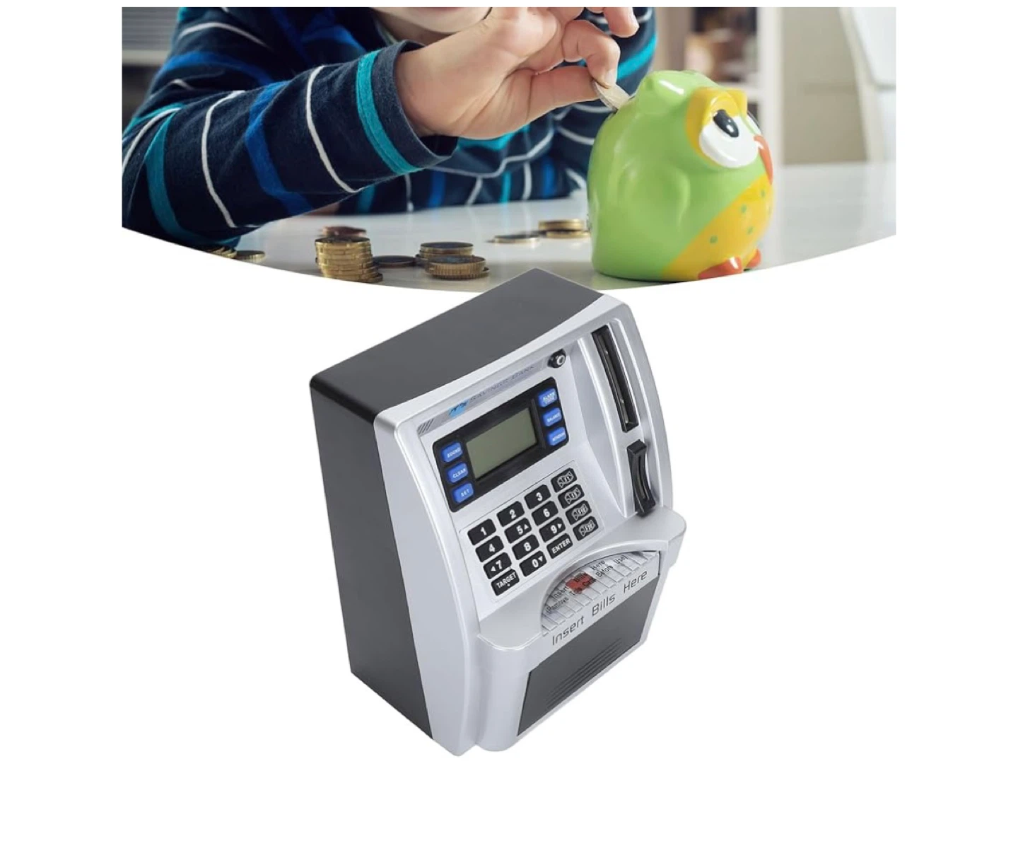 💚🏧ATM Savings Bank - Kids Electronic Money Bank - photo 4