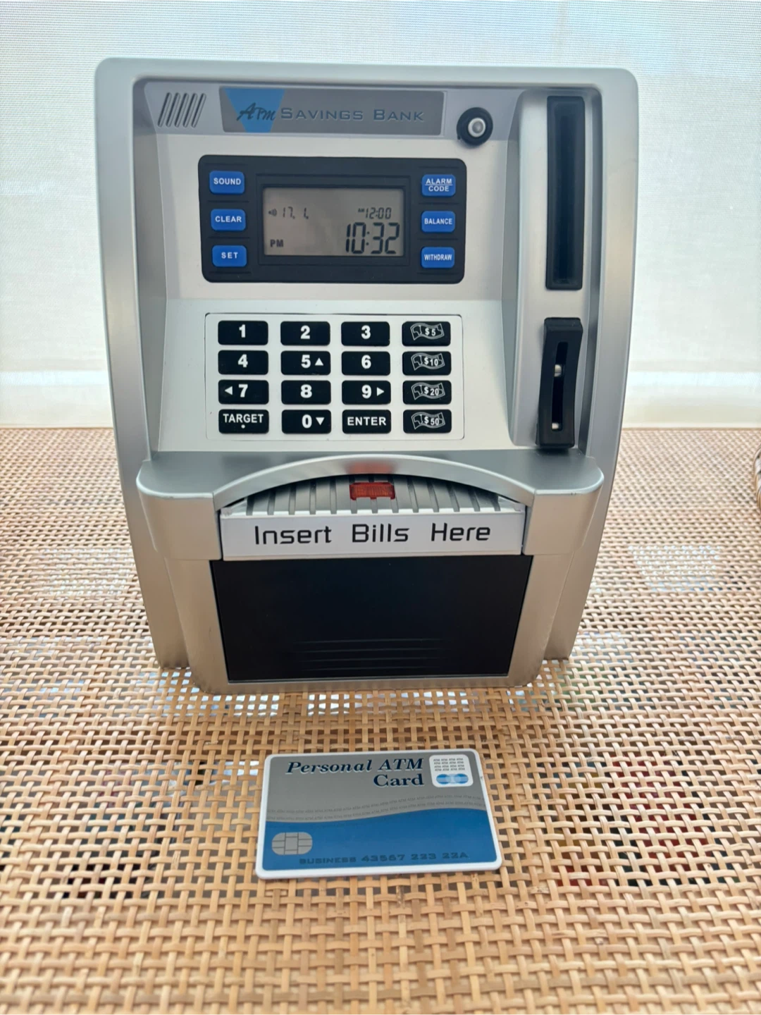 💚🏧ATM Savings Bank - Kids Electronic Money Bank - photo 2