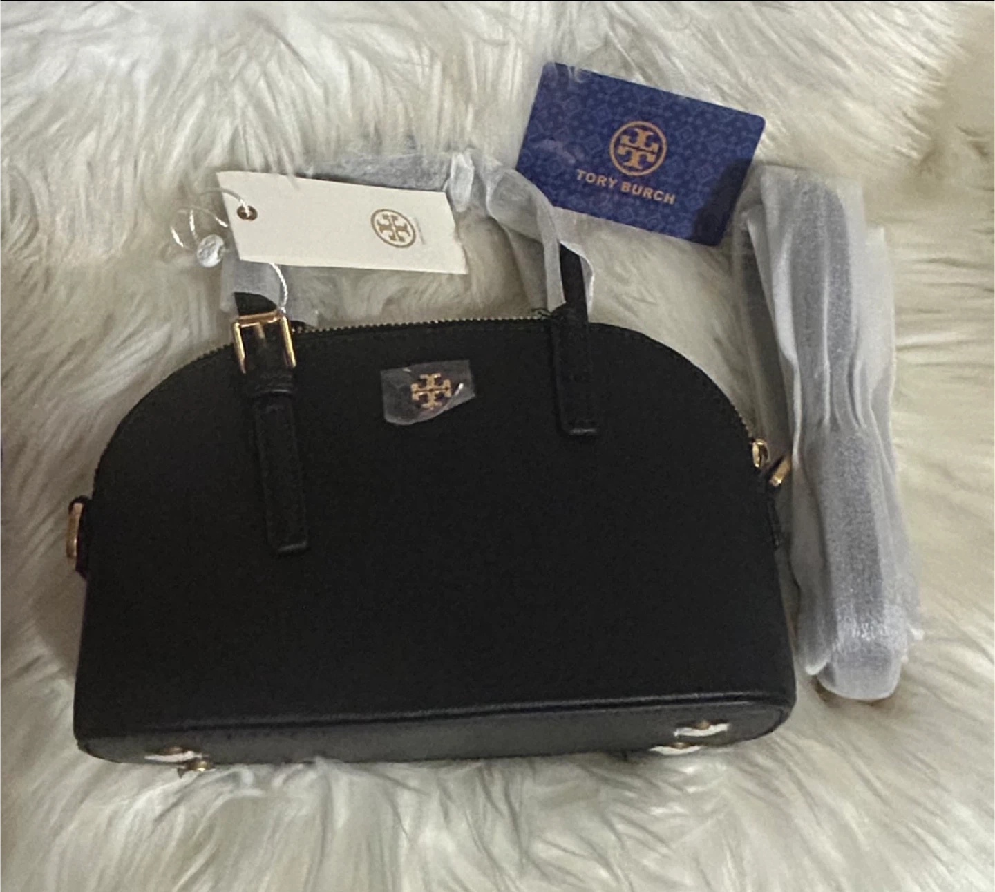 Tory Burch Black Leather Satchel - photo 2