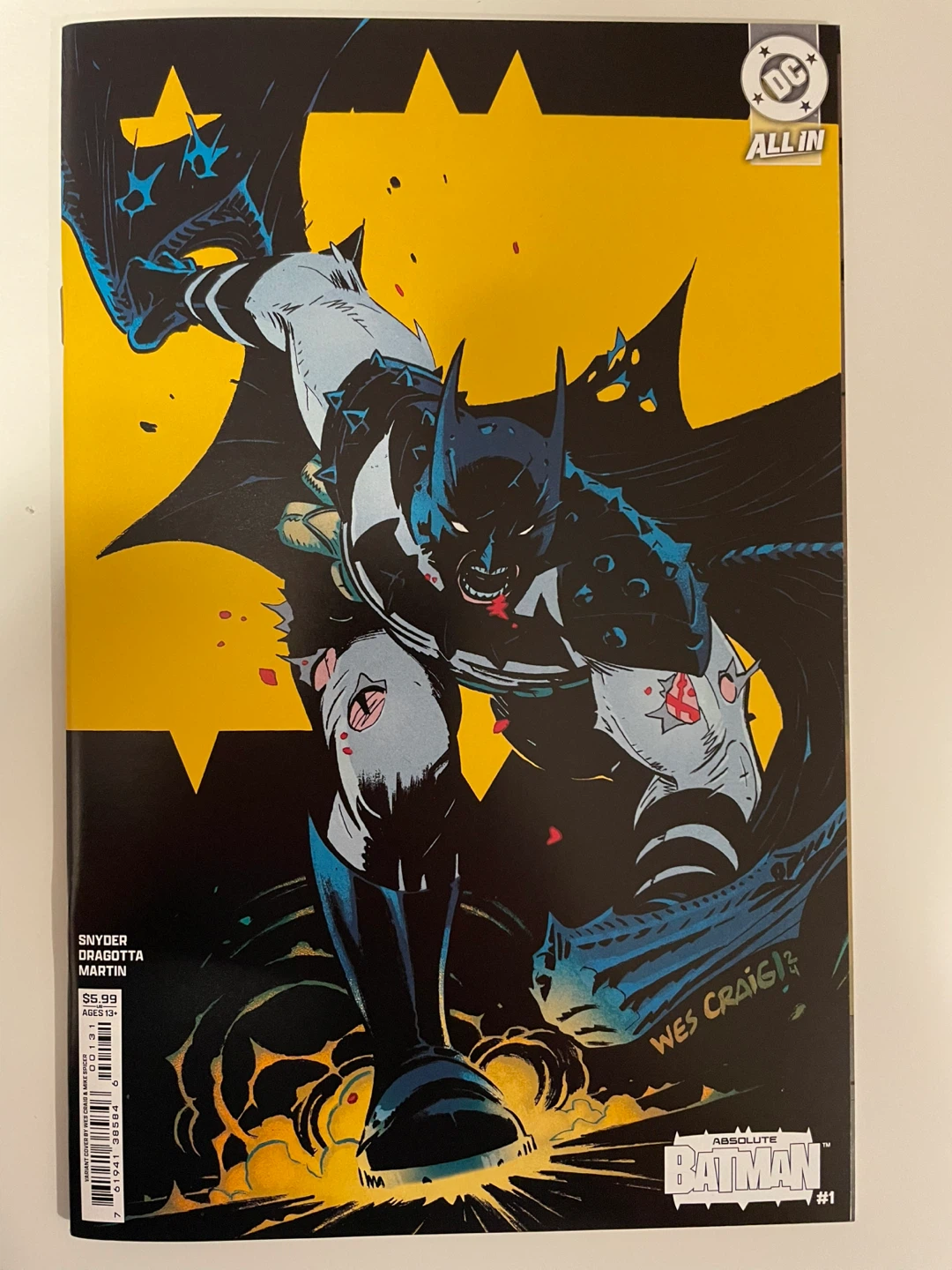 Absolute Batman #1 first print cover C