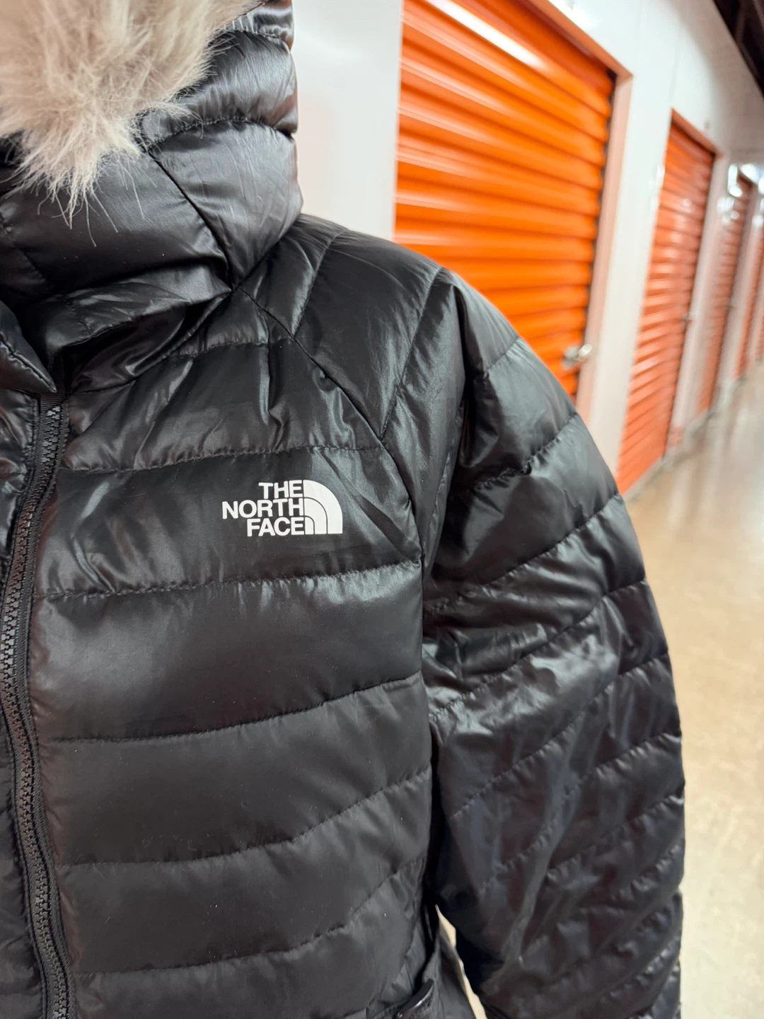 The North Face Black Down Puffer Jacket - Women's L - photo 2