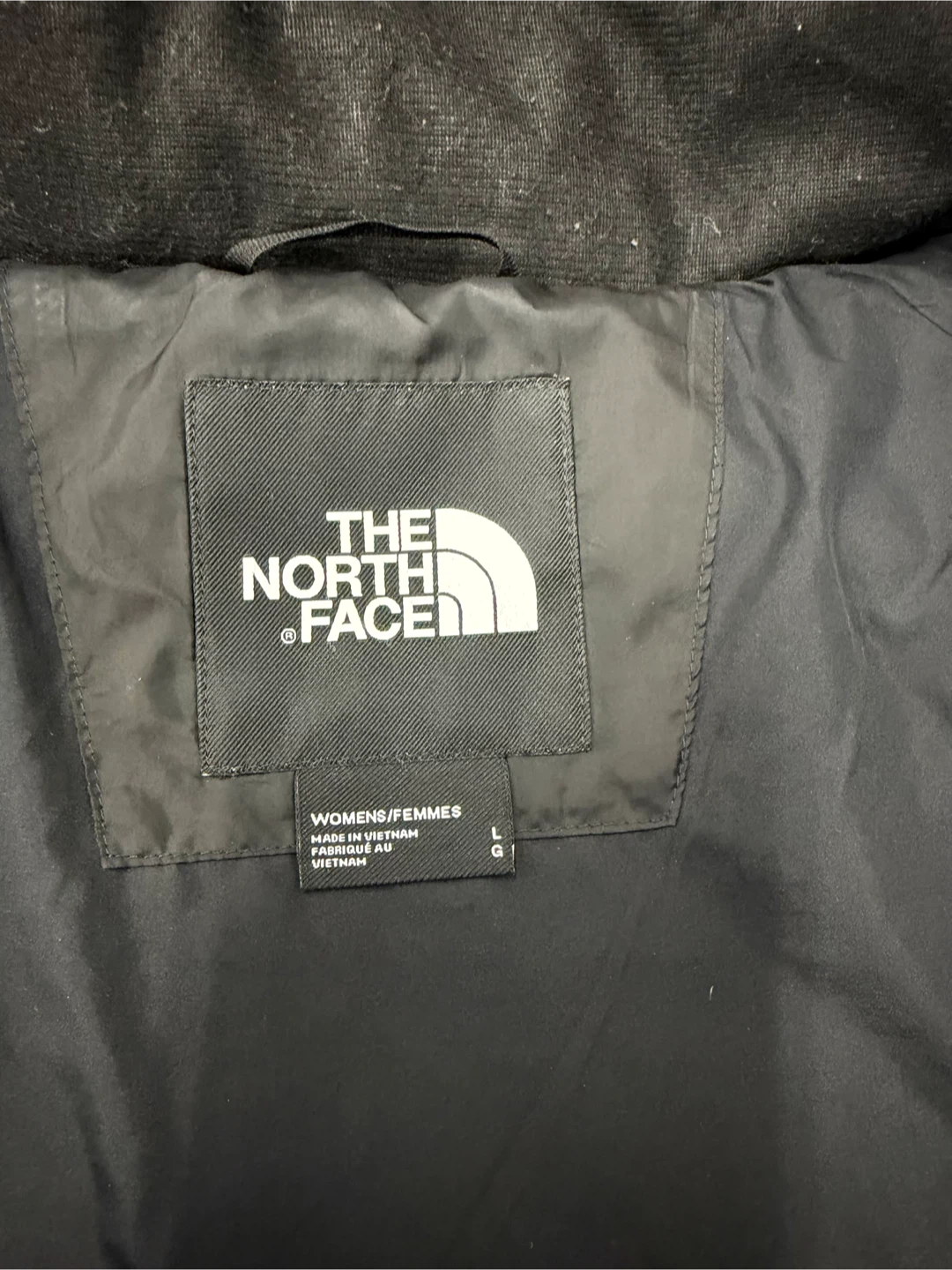 The North Face Black Down Puffer Jacket - Women's L - photo 3