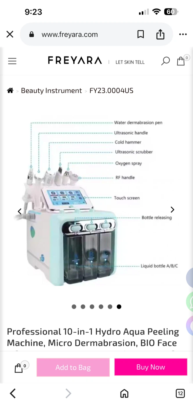 Freyara 10-in-1 Hydro Aqua Peeling Machine - photo 3