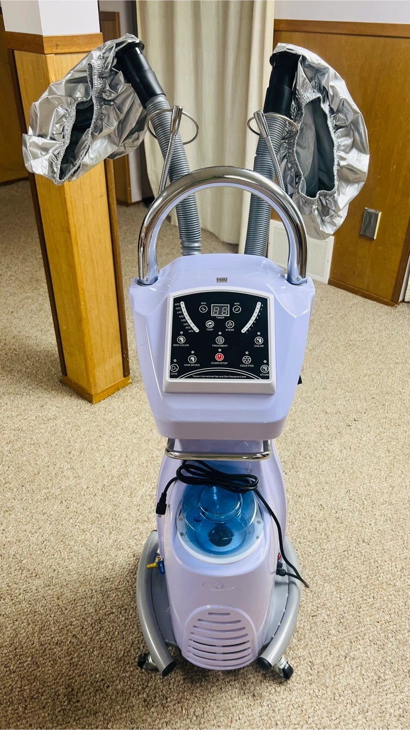 Hair Steamer for Oil Treatment and Styling