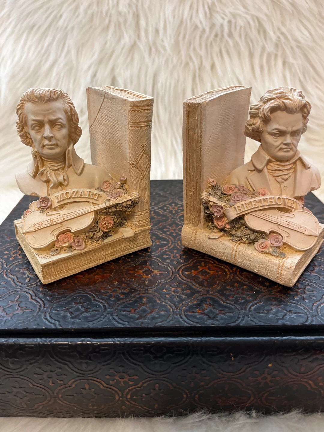 Figi Graphics Mozart & Beethoven Bookends - photo 4