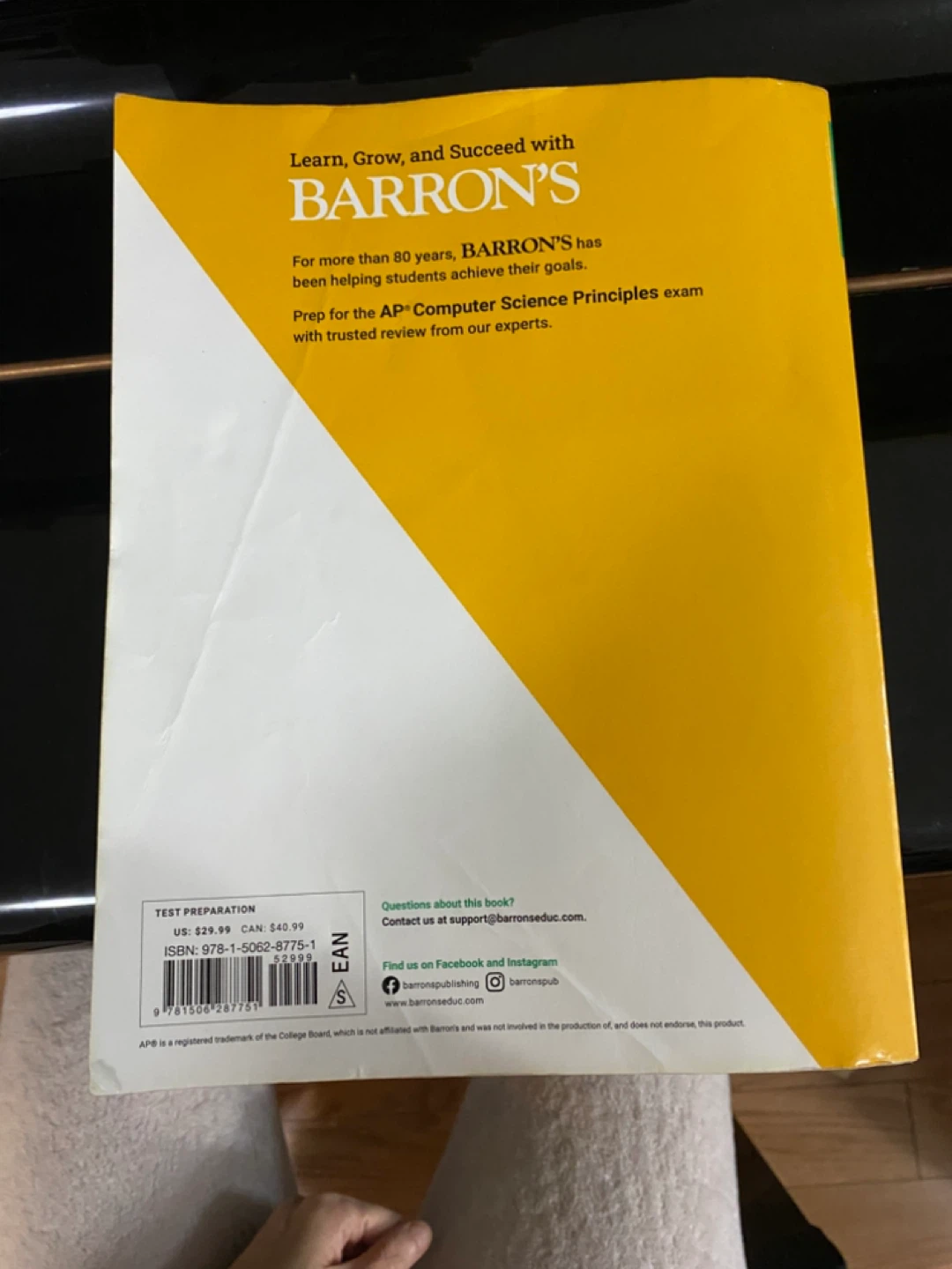 Barron's AP Computer Science Principles Premium 2024 - photo 2