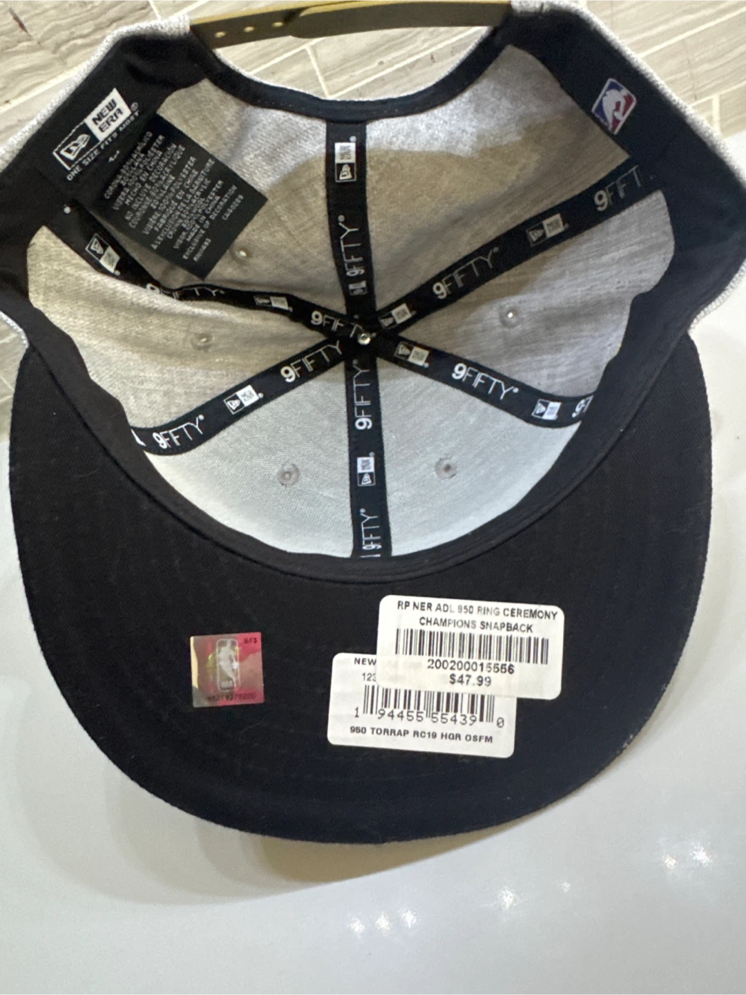 New Era Toronto Raptors 2019 NBA Champs Snapback - photo 4