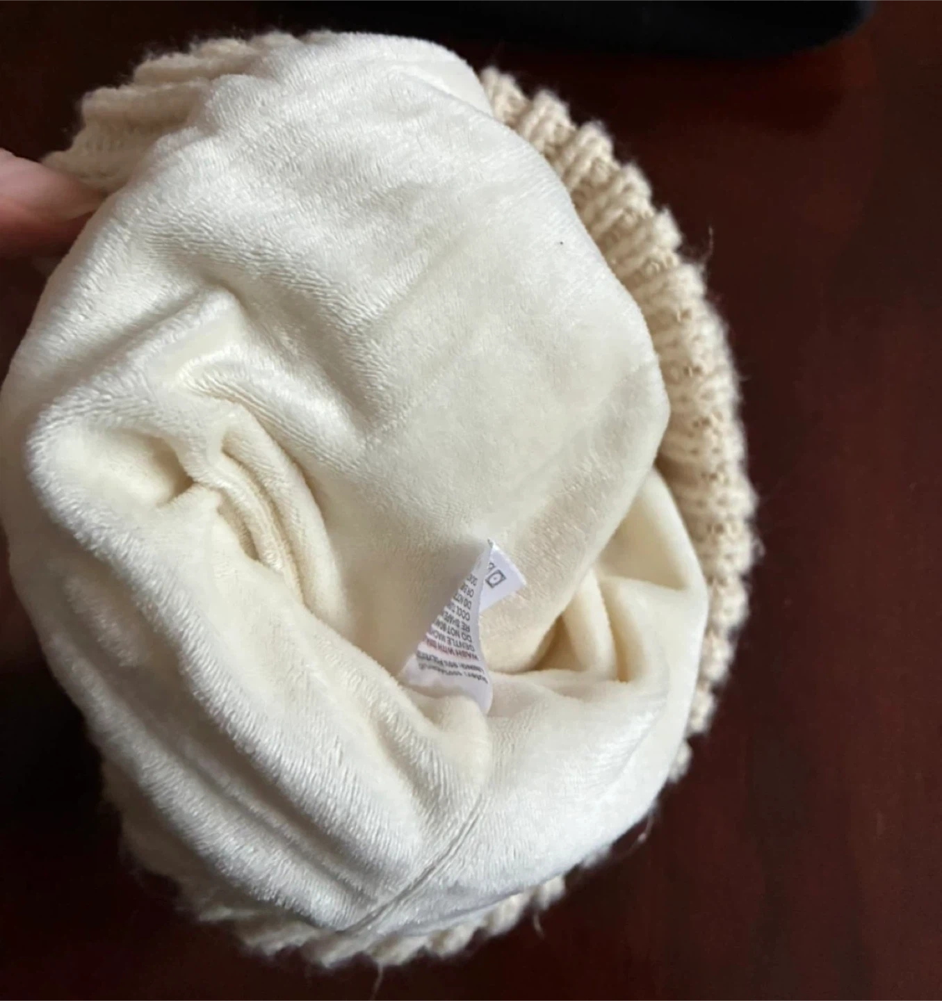 $5 warm fleece lined black hat beanie men women toque - photo 3