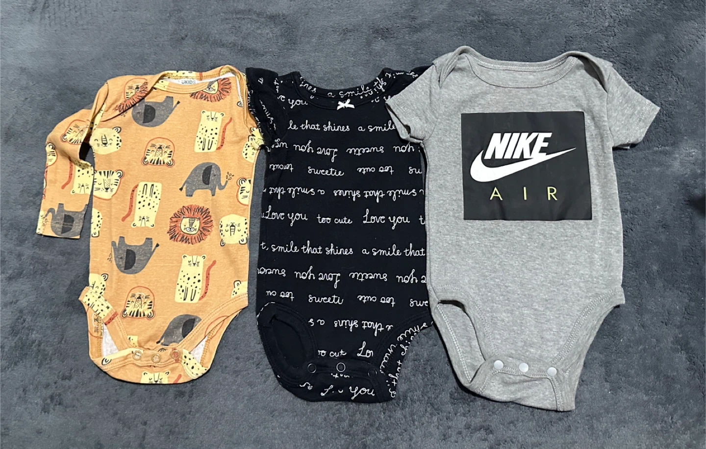 0-3 Months Baby Onesies Bundle - Various Brands & Styles - photo 5