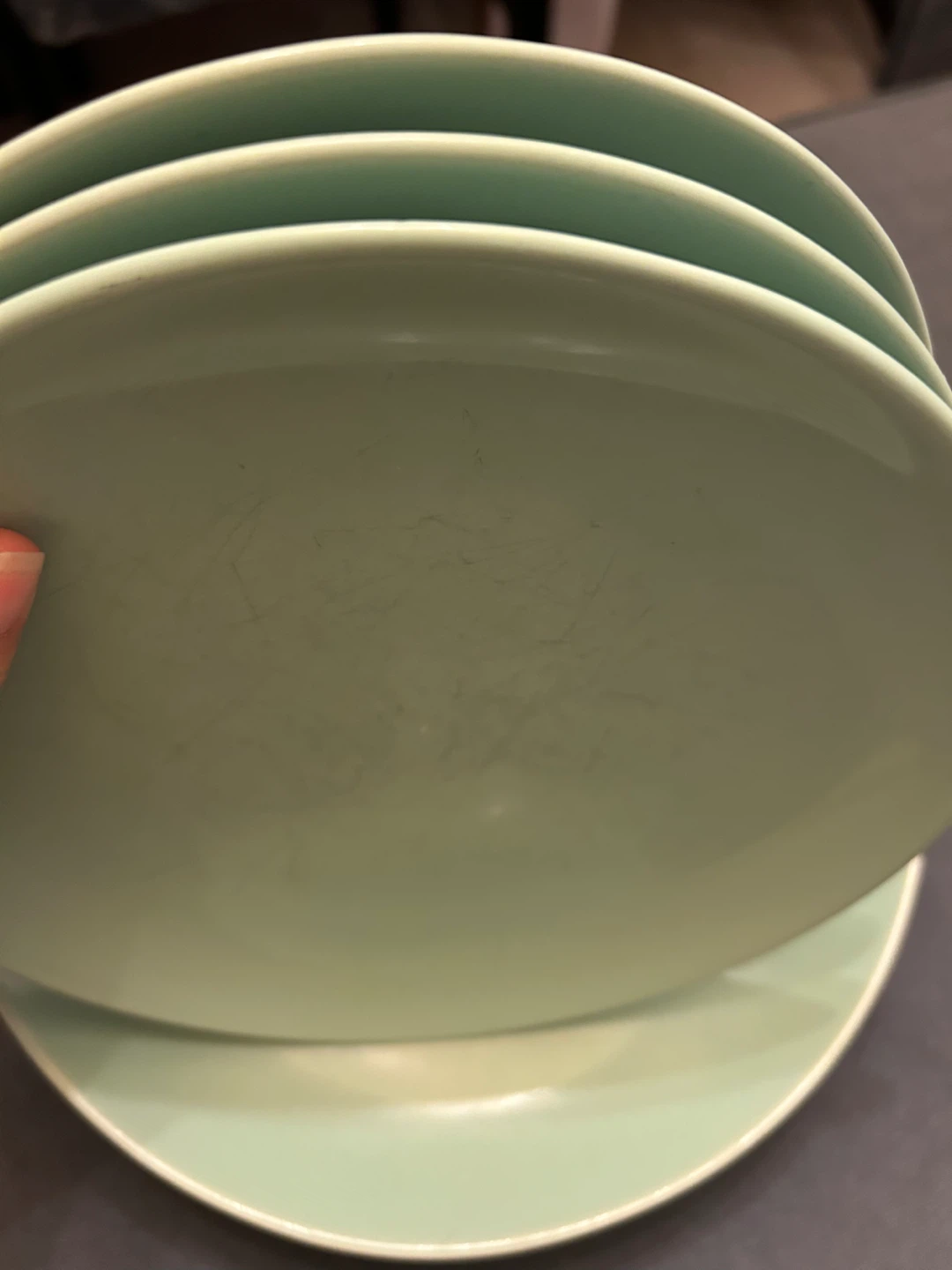 IKEA Light Green Plates set - photo 3