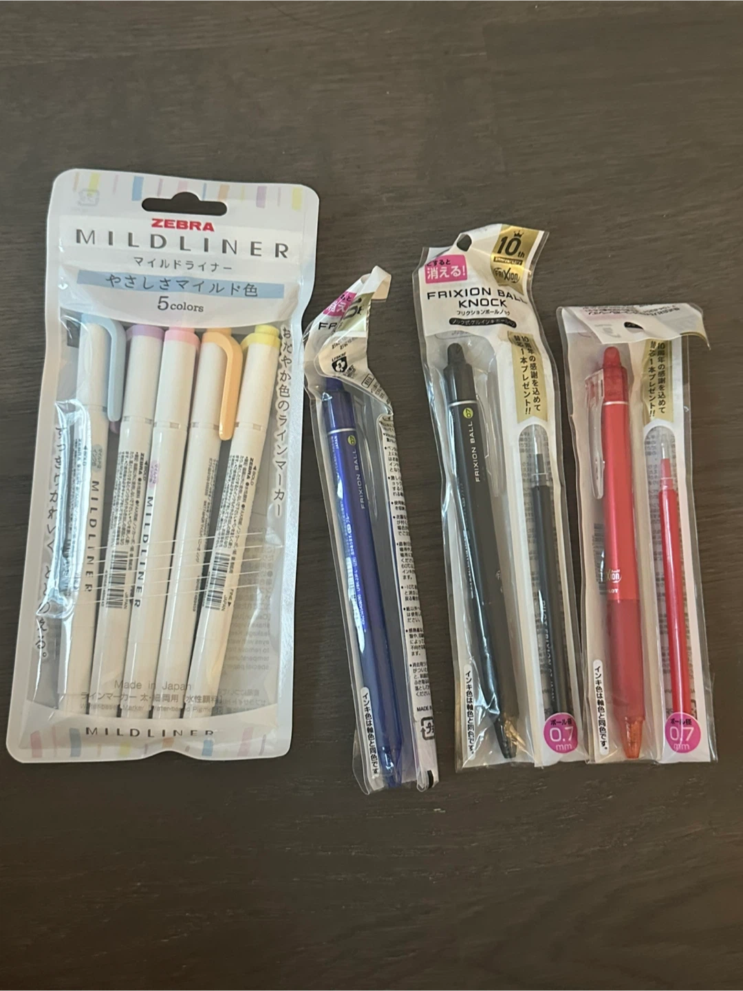 🇯🇵 Zebra Mildliner & FriXion Ball Pens