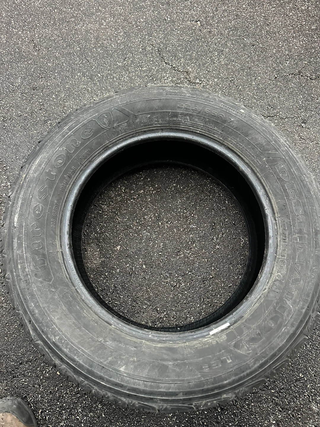 A Pair of Firestone Destination LE2 Tire - 225/65R17 - photo 2