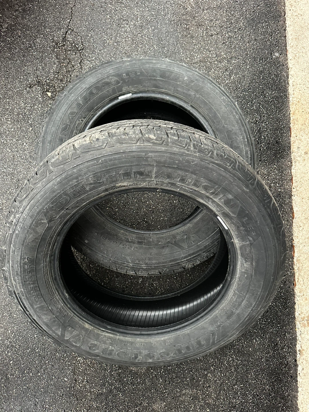 A Pair of Firestone Destination LE2 Tire - 225/65R17