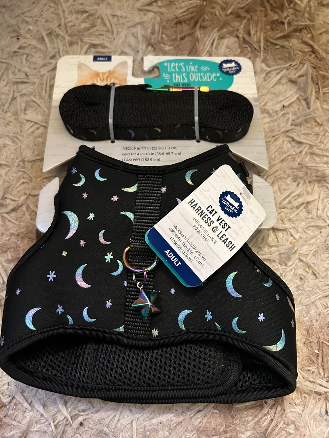 Whiskers City Cat Harness & Leash - New!