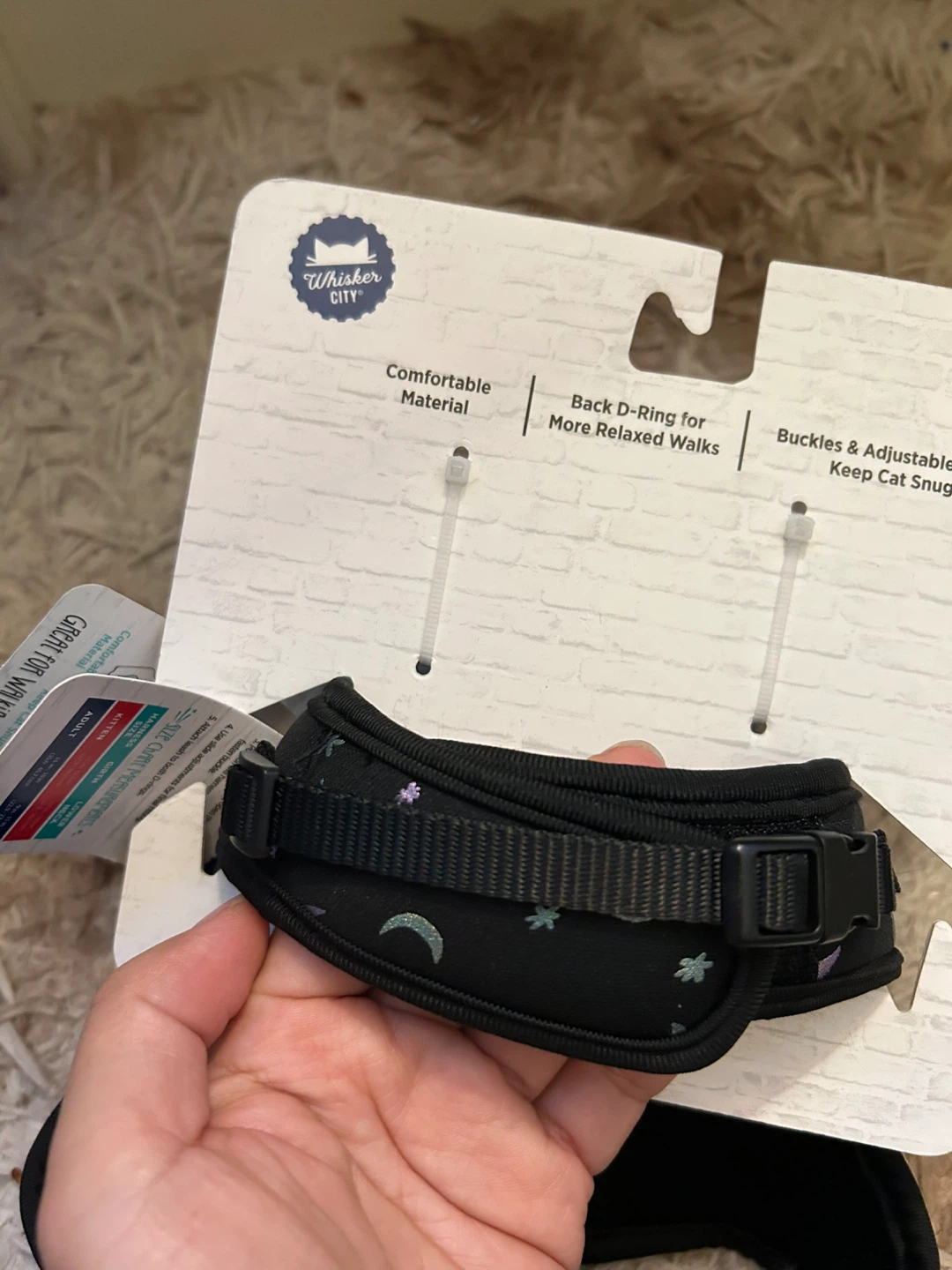 Whiskers City Cat Harness & Leash - New! - photo 4