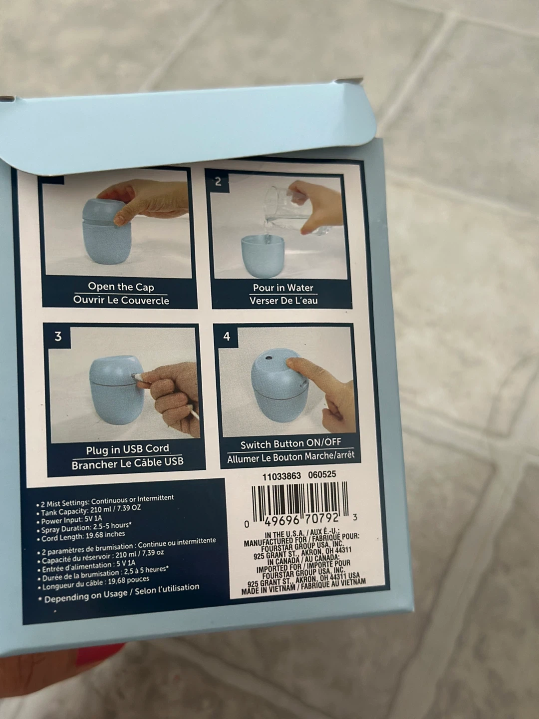 🥕 LED Humidifier - photo 4