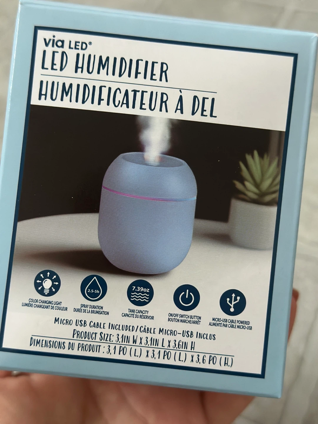 🥕 LED Humidifier - photo 2