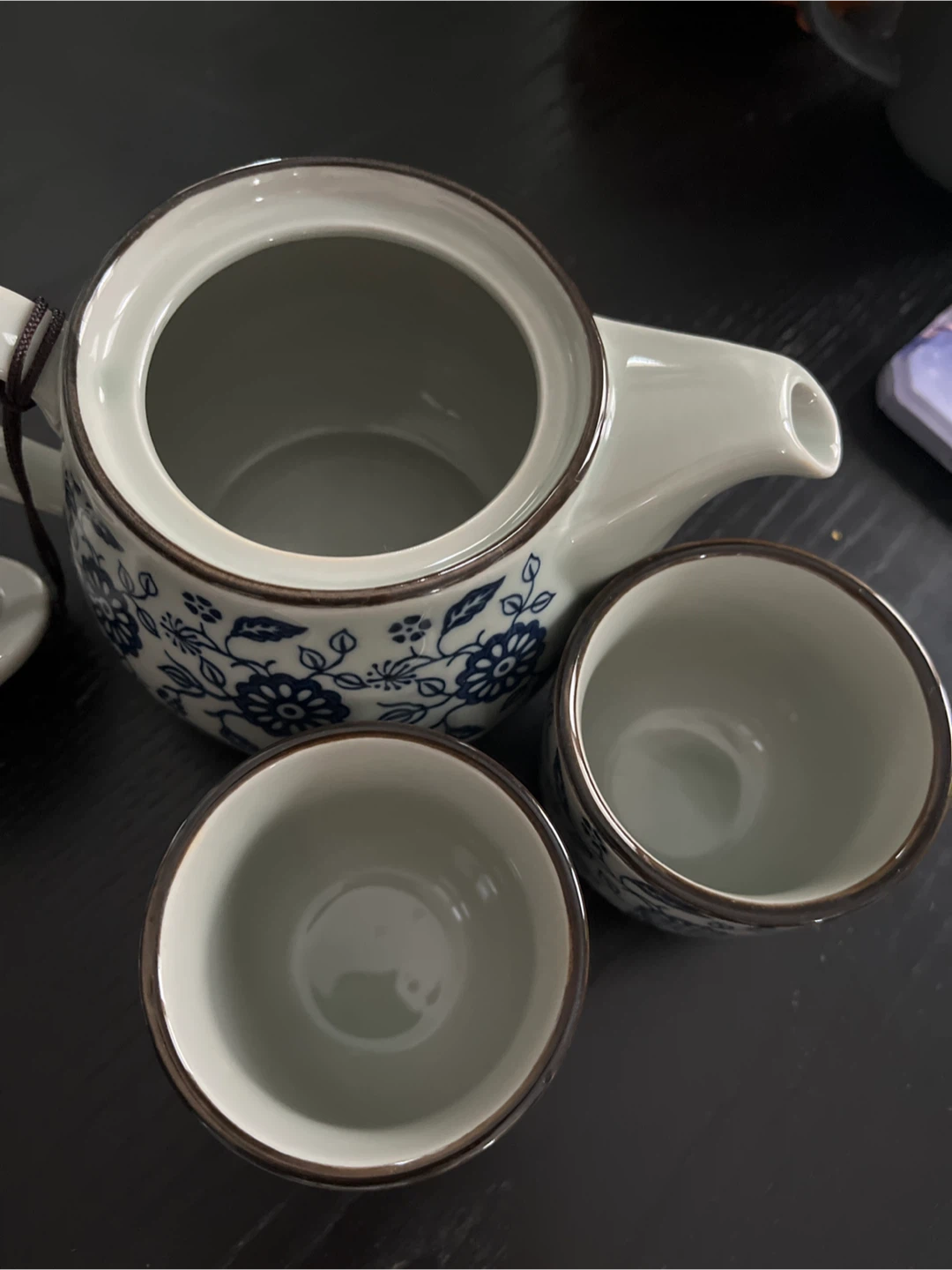 Floral Tea Set - Teapot and Cups - photo 2