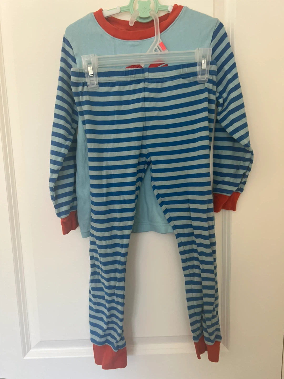 Kids Pajamas Set - Blue, Size 7