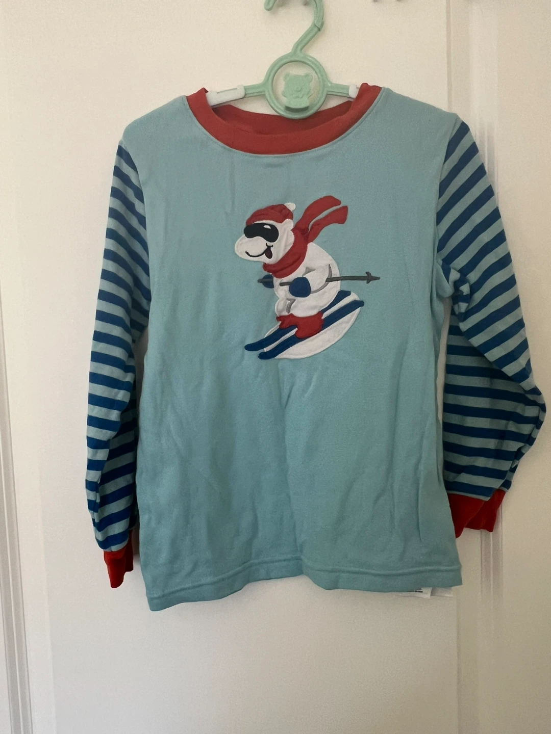 Kids Pajamas Set - Blue, Size 7 - photo 2