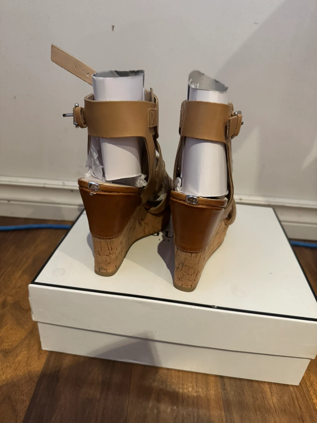GHANNELE Wedge Sandals - Size 7 - photo 2